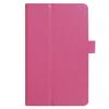 ZZOUGYY Tablet Cover for Amazon Kindle Fire 7 5th Generation(Model:SV98LN,2015 Release),Ultra Slim Folio Stand Lightweight Leather Case for Kindle Fire HD7 5th Gen 7" (Li-Peach Red) view 2