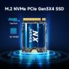 KingSpec 1TB M.2 2230 SSD NVMe Gen3x4, PCIe 3.0 SSD with 3D NAND Flash, Internal Solid State Hard Drive for Steam Deck & Surface Pro (Read Speed up to 3500MB/s) view 3