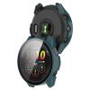 3 Pack Hard PC Case with Tempered Glass Screen Protector Compatible for Garmin Forerunner 265 Case Screen Protector Cover Ultra-Thin Overall Protective Cover(Green) view 3