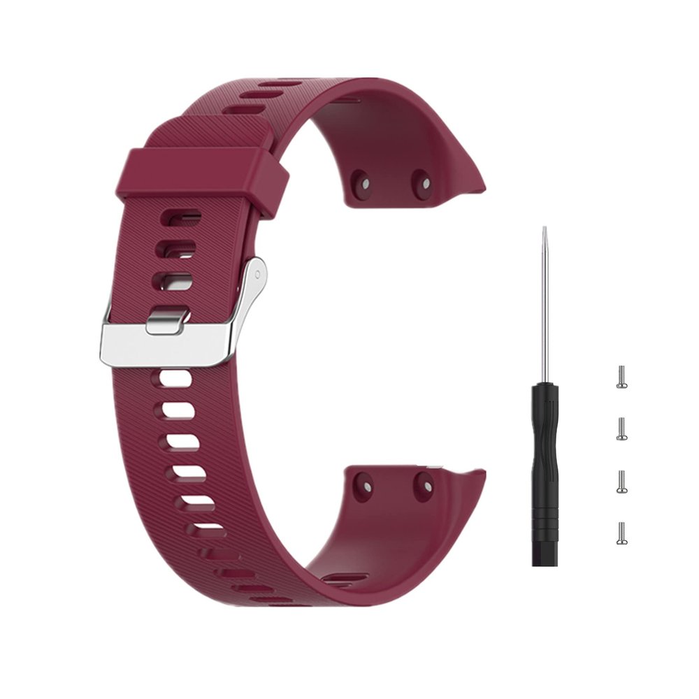 Muovrto Watch Band for Garmin Forerunner 35,Silicone Replacement Band Strap Ourdoor Sport Wrist Band for Garmin Forerunner 30