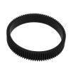 The Lord of the Tools Seamless Focus Gear Ring for 74-80mm Diameter Lens Follow Focus Ring Standard 0.8 Mod 360 Rotation Focus Gear Video Camera Lens Accessories Black view 1