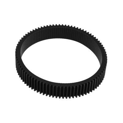 The Lord of the Tools Seamless Focus Gear Ring for 67-74mm Diameter Lens Follow Focus Ring Standard 0.8 Mod 360 Rotation Focus Gear Video Camera Lens Accessories Black