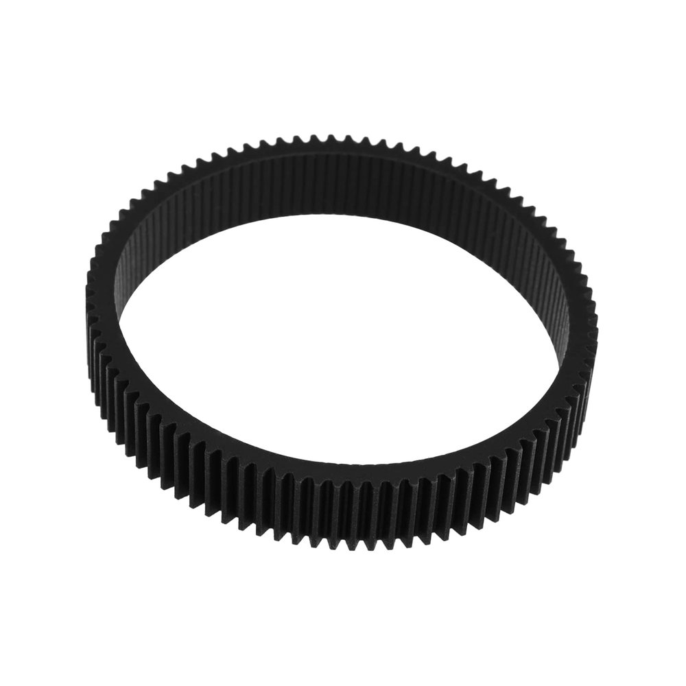 The Lord of the Tools Seamless Focus Gear Ring for 67-74mm Diameter Lens Follow Focus Ring Standard 0.8 Mod 360 Rotation Focus Gear Video Camera Lens Accessories Black