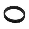 The Lord of the Tools Seamless Focus Gear Ring for 67-74mm Diameter Lens Follow Focus Ring Standard 0.8 Mod 360 Rotation Focus Gear Video Camera Lens Accessories Black view 1