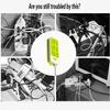 12PCS Power Strip Holder, Adhesive Punch-Free Socket Holder, Self Adhesive Socket Desktop Fixer, Cable Management Punch Free Surge Protector, Desktop Mobile Socket Holder Wall Mount and 8 Cable Clips view 4