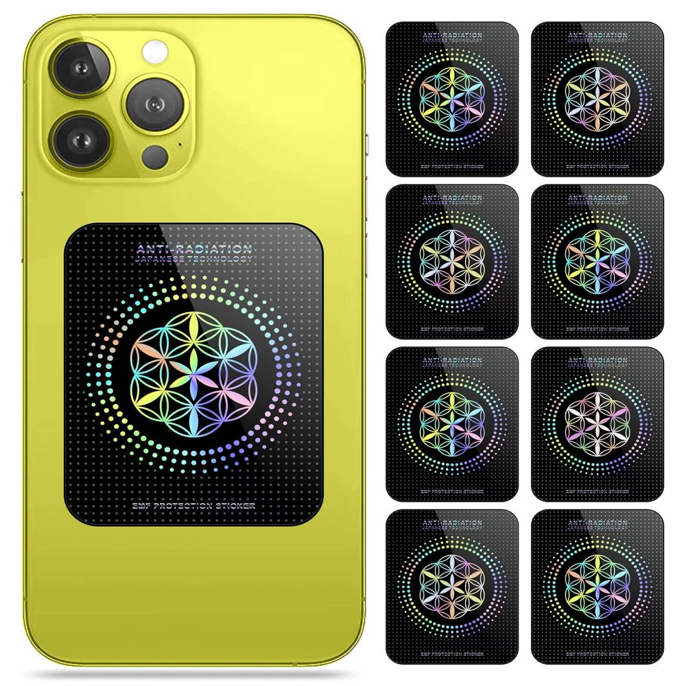 Cell Phone Stickers,for Smart Phone, Laptops, Tablets,All Devices-2.4 x 2.0 x 0.02 inches,Suitable for Anyone(8 Pcs)
