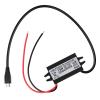 12V to 5V 3A Micro USB Power Adapter DC-DC Buck Converter Module view 1