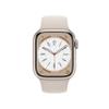 Apple Watch Series 8 (GPS, 41MM) - Starlight Aluminum Case with Starlight Sport Band M/L (Renewed Premium) view 2