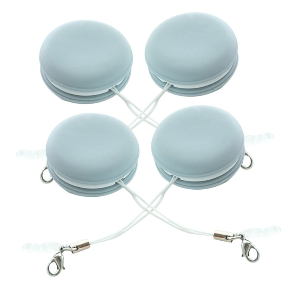 SHOWERORO Glasses Cleaning Cloth 4pcs Macaron Shape Screen Electronic Eye Glass Clean Cloths for and Phones
