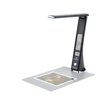 Calibrite Grafilite Print Viewing Light Booth for Photo and Video Color Evaluation, 3 Color Temperature Modes 5000K 4000K 2700K, 95+ CRI Illumination, Includes Neutral Gray A4 Mat