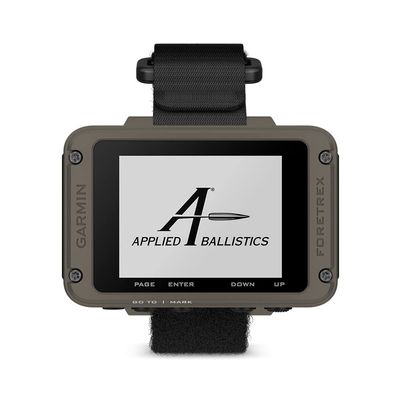 Garmin Foretrex 901, Ballistics Edition, Wrist-Mounted GPS Navigators, Upgraded Multi-Band GNSS, Longer Battery Life
