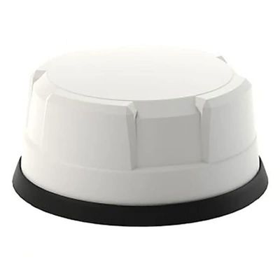 Panorama Antennas MAKO 5G Low Profile 4x4 4G/5G MiMo, 4x4 MiMo Dual Band WiFi, GPS/GNSS Active Dome Antenna, 1ft Cables, SMA/FME, Panel Mount - White - LGMQM4-6-60-24-58