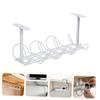 FOMIYES 2sets Desk Cable Organizer Rack for Tidy Workspace for Power Supplies Wires and Charger Storage for view 2