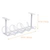 FOMIYES 2sets Desk Cable Organizer Rack for Tidy Workspace for Power Supplies Wires and Charger Storage for view 4