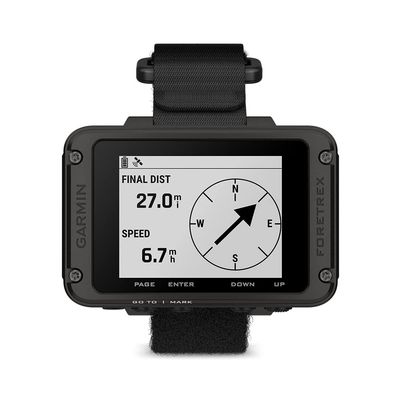 Garmin Foretrex 801, Wrist-Mounted GPS Navigation, Upgraded Multi-Band GNSS, Longer Battery Life