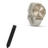 BoxWave Stylus Pouch Compatible with Garmin Vivomove Trend - Stylus PortaPouch, Pen Stylii Holder Carrier Portable Self-Adhesive - Jet Black view 1