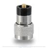 Smiley Antenna CO. 2 Meter 5/8 Wave Slim Duck Flexible Rubber Coated Antenna- HAM Radio Two Way Radio Antenna (TNC) view 2
