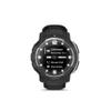 Garmin Instinct Crossover, Rugged Hybrid Multisport GPS Smartwatch, Black | Heart Rate Monitor, Analog Hands and Digital Display, Up to 28 Day Battery Life with Signature Series Charging Bundle view 3