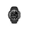 Garmin Instinct Crossover, Rugged Hybrid Multisport GPS Smartwatch, Black | Heart Rate Monitor, Analog Hands and Digital Display, Up to 28 Day Battery Life with Signature Series Charging Bundle view 4