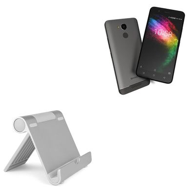 BoxWave Stand and Mount Compatible with Sharp Pi - VersaView Aluminum Stand, Portable, Multi Angle Viewing Sturdy