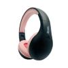 THINGS AUDIO Portable Personal FM Radio Headphones Pull-Out Antenna for Great Reception, Walking, Jogging, Relaxing, School, Talk Radio - Powered by 2AA Batteries (Not Included) (Black & Pink) view 3