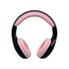 THINGS AUDIO Portable Personal FM Radio Headphones Pull-Out Antenna for Great Reception, Walking, Jogging, Relaxing, School, Talk Radio - Powered by 2AA Batteries (Not Included) (Black & Pink) view 4
