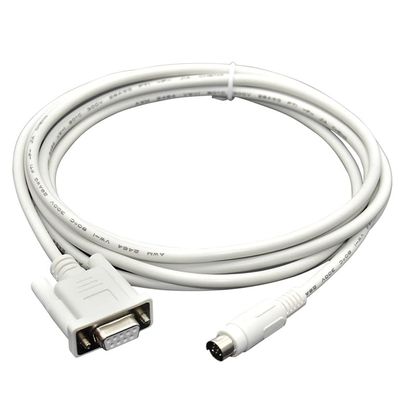 MD204-DVP for Text Monitor with DVP Series Communication Cable (White 3m)