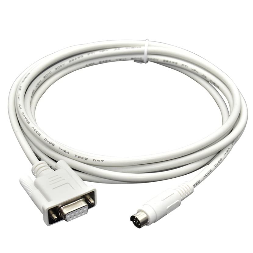 MD204-DVP for Text Monitor with DVP Series Communication Cable (White 3m)