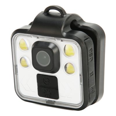 Body Camera, HD 1080P Waterproof Video Recorder, Portable Wearable Camera with Adjustable LED for Car Office Home Sports