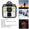 Body Camera, HD 1080P Waterproof Video Recorder, Portable Wearable Camera with Adjustable LED for Car Office Home Sports view 2