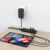 LENTION Powered USB Hub for PC, 7 Port USB Hub 3.0 Multiple USB Port for Laptop Individual On/Off Switches 5Gbps Data Transfer Hubs Compatible with MacBook, Surface, Chromebook(H92, Black) view 4