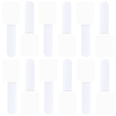Adhesive Cable Clips Cord Organizer for Desk Organizing Phone Charger Cords Wall Wire Holder for Cables Management Nightstand Bed Home Office 12 Pcs (White)