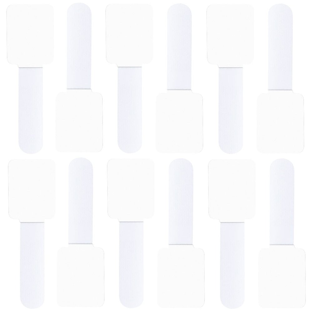 Adhesive Cable Clips Cord Organizer for Desk Organizing Phone Charger Cords Wall Wire Holder for Cables Management Nightstand Bed Home Office 12 Pcs (White)