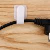 Adhesive Cable Clips Cord Organizer for Desk Organizing Phone Charger Cords Wall Wire Holder for Cables Management Nightstand Bed Home Office 12 Pcs (White) view 2