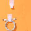 Adhesive Cable Clips Cord Organizer for Desk Organizing Phone Charger Cords Wall Wire Holder for Cables Management Nightstand Bed Home Office 12 Pcs (White) view 3