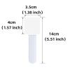 Adhesive Cable Clips Cord Organizer for Desk Organizing Phone Charger Cords Wall Wire Holder for Cables Management Nightstand Bed Home Office 12 Pcs (White) view 4