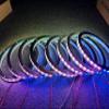 8PCS 6.5" Car LED Speaker Ring Lights Decorative Light Kit Dream Color Chasing Flow Series + RGB Spacer Ring Light Coaxial Speaker Lights Bluetooth App & Remote Controlled view 3