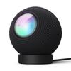 elago Stand Compatible with HomePod Mini - Proper EQ, Easier to Control with Better Indicator Visibility, Stable Mount, Anti-Slip Silicone Stand (Black) view 1