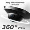 eufy Security S330 Floodlight Cam 2 Pro, 360-Degree Pan & Tilt Coverage, 2K Full HD eufyCam 3 3-Cam Kit, Security Camera Outdoor Wireless, 4K Camera with Integrated Solar Panel view 3