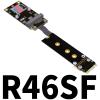ADT-Link M.2 Key-M NVMe to Mini pcie Turn 180 Degree Splint Vertical Extension Cable Length Customized 3/5 /10/15 /20/30 /50 / 100cm (30cm, R46SF(Gen3)) view 2