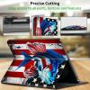 CGFGHHUY Case for 6.8 inch Kindle Paperwhite 11th Generation 2021/Kindle Paperwhite Signature Edition Lightweight Protective PU Leather Smart Stand Cover with Auto Wake Sleep - American Flag & Fish view 4