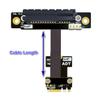 ADT-Link M.2 Key A.E. to PCIe x4 Extension Cable for PCIe x4 RAID Card, NVMe SSD, LAN Card Capture Card to M.2 A.E Extender (5cm, R52SL) view 4