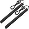 12 Outlet Long Power Strip Surge Protector with 2100 Joules, 6FT Power Cord, Wide Spaced Outlet Power Bar, Overload Protection Switch, Industrial Heavy Duty for Work Bench, Shop, Garage (Black),2 Pack view 1