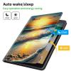 CGFGHHUY Case for 6.8 inch Kindle Paperwhite 11th Generation 2021/Kindle Paperwhite Signature Edition Lightweight Protective PU Leather Smart Stand Cover with Auto Wake Sleep - Sea and The Sunset view 3