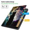 CGFGHHUY Case for All-New Kindle 11th Generation 6 inch 2022 Release Lightweight Protective Smart Stand Cover with Auto Wake Sleep Case for Kindle 2022 11th Gen E-Reader - Cute Cat and Butterfly Moon view 3