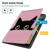 CGFGHHUY Case for 6.8 inch Kindle Paperwhite 11th Generation 2021/Kindle Paperwhite Signature Edition Lightweight Protective PU Leather Smart Stand Cover with Auto Wake Sleep - Cute Cat view 3