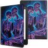 CGFGHHUY Case for 6.8 inch Kindle Paperwhite 11th Generation 2021/Kindle Paperwhite Signature Edition Lightweight Protective PU Leather Smart Stand Cover with Auto Wake Sleep - Skull Love view 1