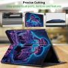 CGFGHHUY Case for 6.8 inch Kindle Paperwhite 11th Generation 2021/Kindle Paperwhite Signature Edition Lightweight Protective PU Leather Smart Stand Cover with Auto Wake Sleep - Skull Love view 4