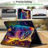 CGFGHHUY Case for 6.8 inch Kindle Paperwhite 11th Generation 2021/Kindle Paperwhite Signature Edition Lightweight Protective PU Leather Smart Stand Cover with Auto Wake Sleep - Watercolor Cat view 4