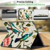 CGFGHHUY for All-New Kindle Fire 7 Tablet Case 12th Generation 2022 Release 7 inch Lightweight Protective PU Leather Smart Stand Cover with Auto Wake Sleep - Bird Flowers view 4